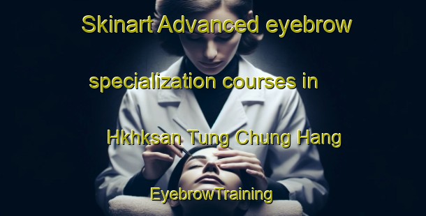 Skinart Advanced eyebrow specialization courses in Hkhksan Tung Chung Hang | EyebrowTraining | EyebrowClasses | SkinartTraining-Hong Kong