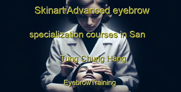 Skinart Advanced eyebrow specialization courses in San Tung Chung Hang | EyebrowTraining | EyebrowClasses | SkinartTraining-Hong Kong