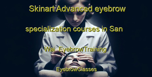 Skinart Advanced eyebrow specialization courses in San Wai | EyebrowTraining | EyebrowClasses | SkinartTraining-Hong Kong