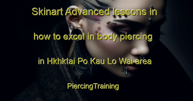 Skinart Advanced lessons in how to excel in body piercing in Hkhktai Po Kau Lo Wai area | PiercingTraining | PiercingClasses | SkinartTraining-Hong Kong
