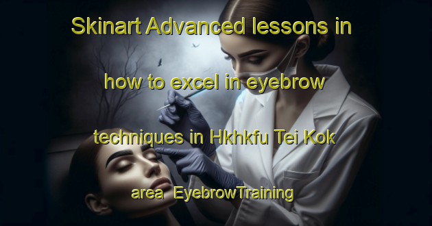 Skinart Advanced lessons in how to excel in eyebrow techniques in Hkhkfu Tei Kok area | EyebrowTraining | EyebrowClasses | SkinartTraining-Hong Kong