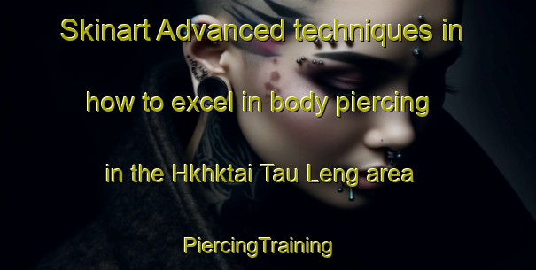 Skinart Advanced techniques in how to excel in body piercing in the Hkhktai Tau Leng area | PiercingTraining | PiercingClasses | SkinartTraining-Hong Kong