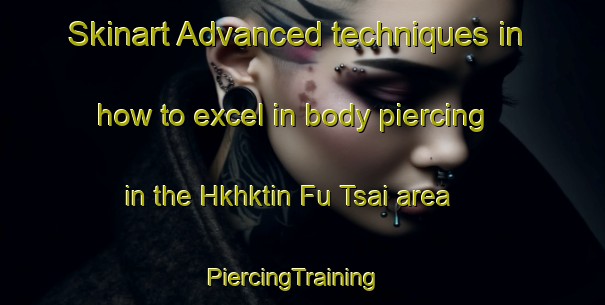 Skinart Advanced techniques in how to excel in body piercing in the Hkhktin Fu Tsai area | PiercingTraining | PiercingClasses | SkinartTraining-Hong Kong