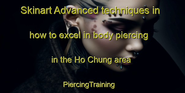Skinart Advanced techniques in how to excel in body piercing in the Ho Chung area | PiercingTraining | PiercingClasses | SkinartTraining-Hong Kong