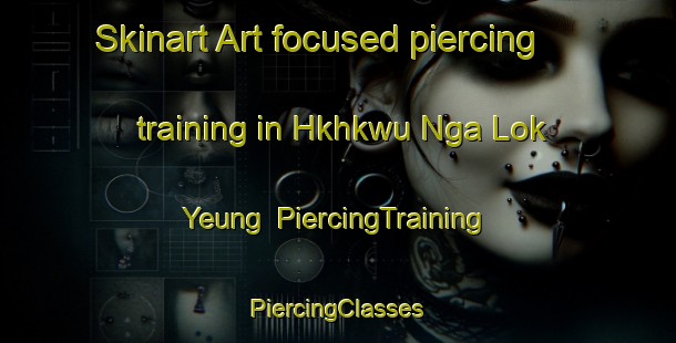 Skinart Art-focused piercing training in Hkhkwu Nga Lok Yeung | #PiercingTraining #PiercingClasses #SkinartTraining-Hong Kong