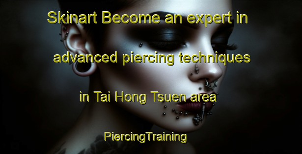 Skinart Become an expert in advanced piercing techniques in Tai Hong Tsuen area | PiercingTraining | PiercingClasses | SkinartTraining-Hong Kong