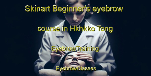 Skinart Beginner's eyebrow course in Hkhkko Tong | EyebrowTraining | EyebrowClasses | SkinartTraining-Hong Kong
