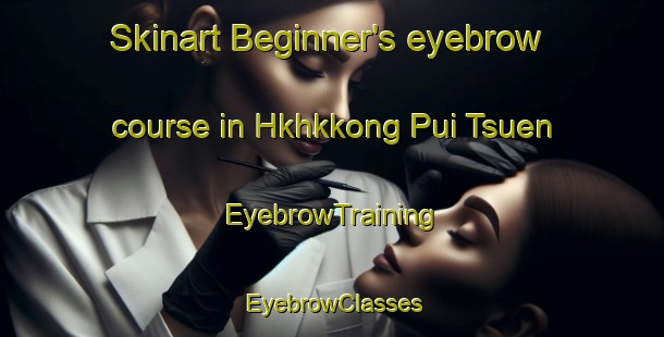 Skinart Beginner's eyebrow course in Hkhkkong Pui Tsuen | EyebrowTraining | EyebrowClasses | SkinartTraining-Hong Kong