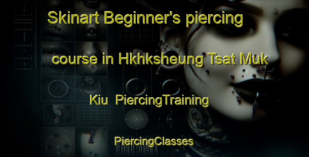 Skinart Beginner's piercing course in Hkhksheung Tsat Muk Kiu | #PiercingTraining #PiercingClasses #SkinartTraining-Hong Kong