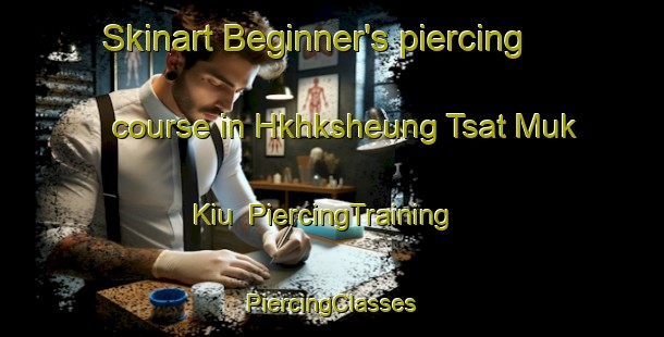 Skinart Beginner's piercing course in Hkhksheung Tsat Muk Kiu | #PiercingTraining #PiercingClasses #SkinartTraining-Hong Kong