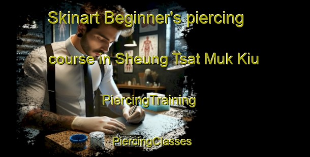 Skinart Beginner's piercing course in Sheung Tsat Muk Kiu | PiercingTraining | PiercingClasses | SkinartTraining-Hong Kong