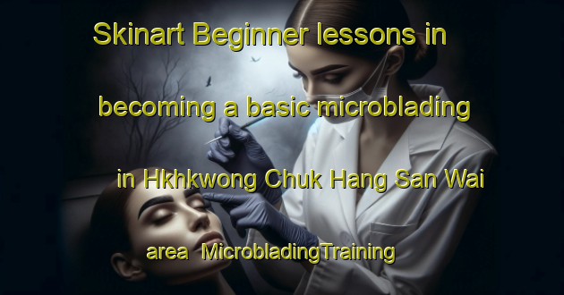 Skinart Beginner lessons in becoming a basic microblading in Hkhkwong Chuk Hang San Wai area | MicrobladingTraining | MicrobladingClasses | SkinartTraining-Hong Kong