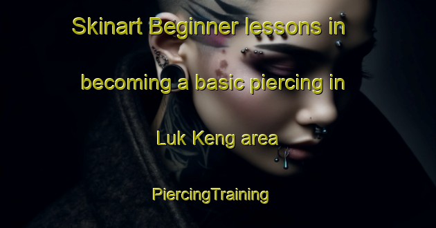 Skinart Beginner lessons in becoming a basic piercing in Luk Keng area | PiercingTraining | PiercingClasses | SkinartTraining-Hong Kong