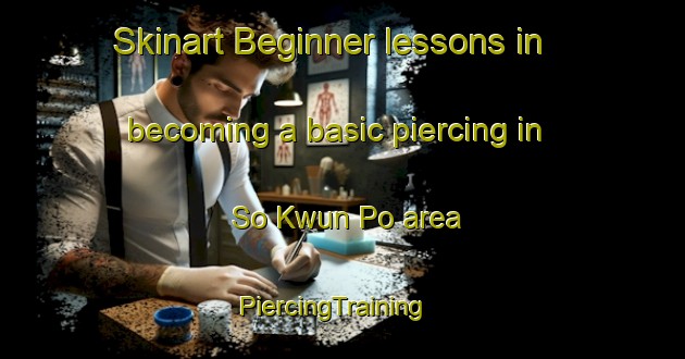 Skinart Beginner lessons in becoming a basic piercing in So Kwun Po area | PiercingTraining | PiercingClasses | SkinartTraining-Hong Kong