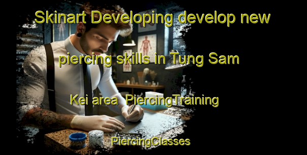 Skinart Developing develop new piercing skills in Tung Sam Kei area | PiercingTraining | PiercingClasses | SkinartTraining-Hong Kong