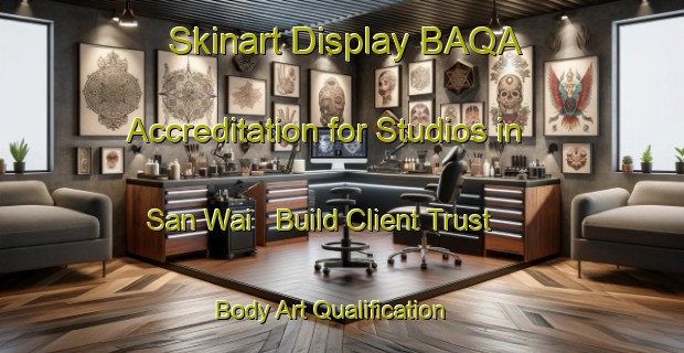 Skinart Display BAQA Accreditation for Studios in San Wai - Build Client Trust | Body Art Qualification Authority | BAQA-Hong Kong