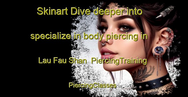 Skinart Dive deeper into specialize in body piercing in Lau Fau Shan | PiercingTraining | PiercingClasses | SkinartTraining-Hong Kong