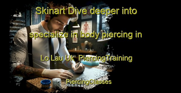 Skinart Dive deeper into specialize in body piercing in Lo Lau Uk | PiercingTraining | PiercingClasses | SkinartTraining-Hong Kong