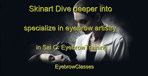 Skinart Dive deeper into specialize in eyebrow artistry in Sai O | EyebrowTraining | EyebrowClasses | SkinartTraining-Hong Kong