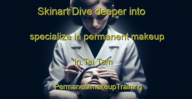 Skinart Dive deeper into specialize in permanent makeup in Tai Tam | PermanentmakeupTraining | PermanentmakeupClasses | SkinartTraining-Hong Kong