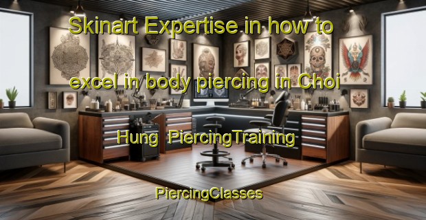 Skinart Expertise in how to excel in body piercing in Choi Hung | PiercingTraining | PiercingClasses | SkinartTraining-Hong Kong