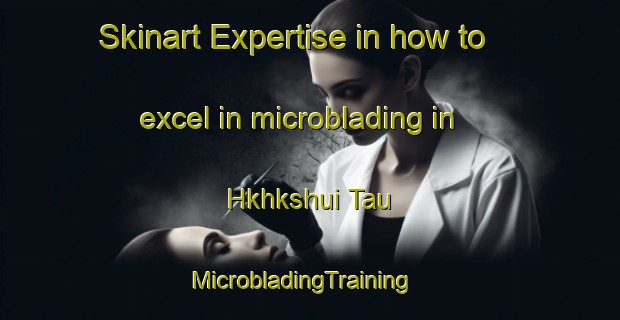 Skinart Expertise in how to excel in microblading in Hkhkshui Tau | MicrobladingTraining | MicrobladingClasses | SkinartTraining-Hong Kong
