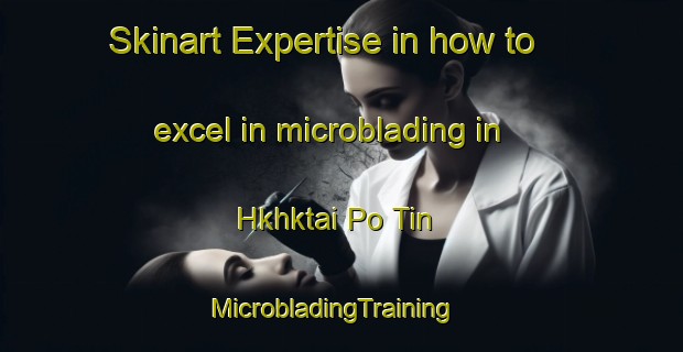 Skinart Expertise in how to excel in microblading in Hkhktai Po Tin | MicrobladingTraining | MicrobladingClasses | SkinartTraining-Hong Kong