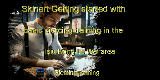 Skinart Getting started with basic piercing training in the Tsiu Keng Lo Wai area | PiercingTraining | PiercingClasses | SkinartTraining-Hong Kong