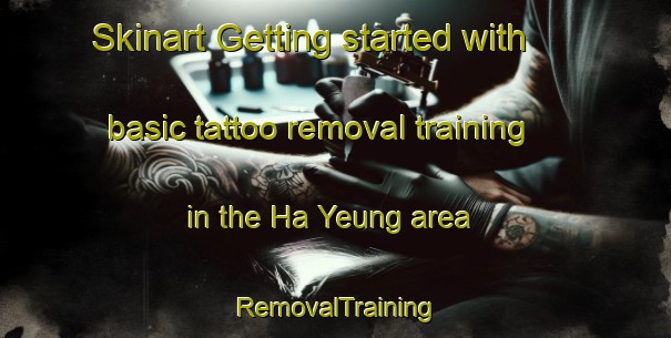 Skinart Getting started with basic tattoo removal training in the Ha Yeung area | RemovalTraining | RemovalClasses | SkinartTraining-Hong Kong
