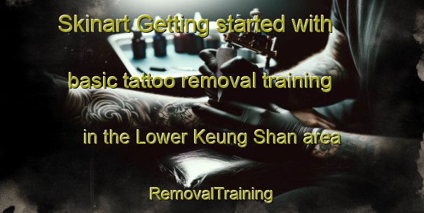 Skinart Getting started with basic tattoo removal training in the Lower Keung Shan area | RemovalTraining | RemovalClasses | SkinartTraining-Hong Kong