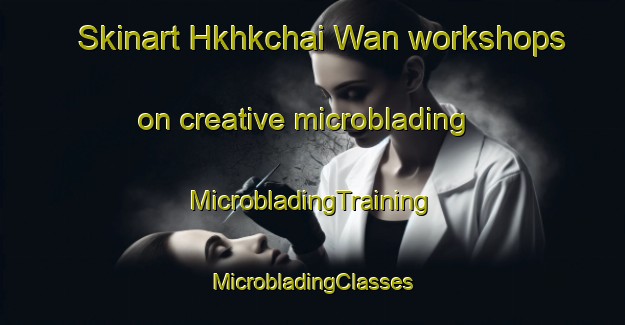 Skinart Hkhkchai Wan workshops on creative microblading | #MicrobladingTraining #MicrobladingClasses #SkinartTraining-Hong Kong