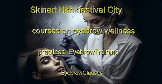 Skinart Hkhkfestival City courses on eyebrow wellness practices | EyebrowTraining | EyebrowClasses | SkinartTraining-Hong Kong