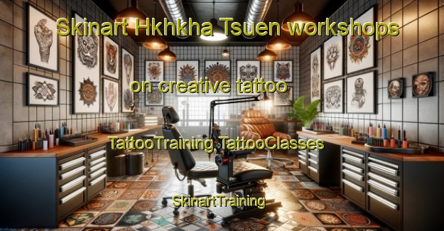 Skinart Hkhkha Tsuen workshops on creative tattoo | #TattooTraining #TattooClasses #SkinartTraining-Hong Kong