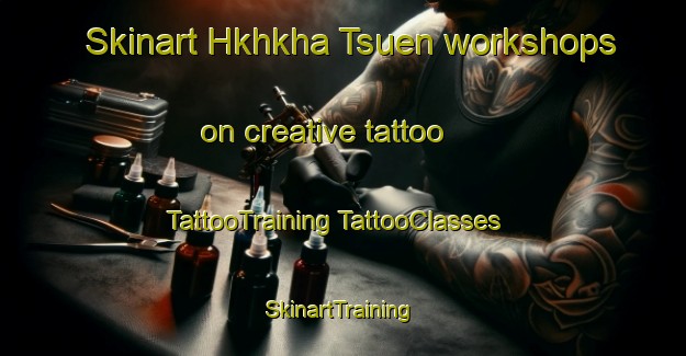 Skinart Hkhkha Tsuen workshops on creative tattoo | #TattooTraining #TattooClasses #SkinartTraining-Hong Kong