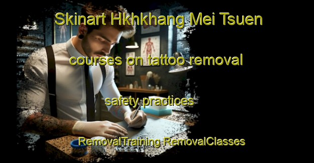 Skinart Hkhkhang Mei Tsuen courses on tattoo removal safety practices | #RemovalTraining #RemovalClasses #SkinartTraining-Hong Kong