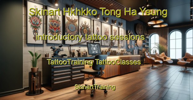 Skinart Hkhkko Tong Ha Yeung introductory tattoo sessions | #TattooTraining #TattooClasses #SkinartTraining-Hong Kong