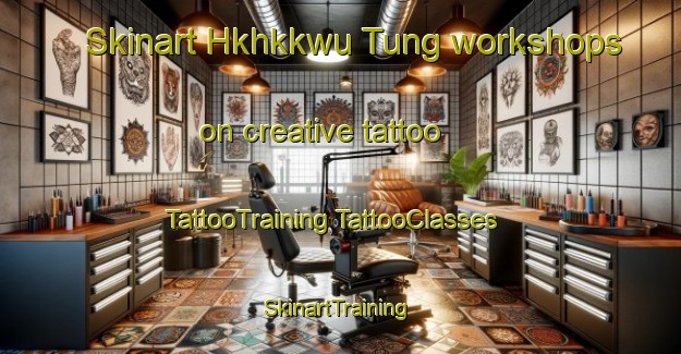 Skinart Hkhkkwu Tung workshops on creative tattoo | #TattooTraining #TattooClasses #SkinartTraining-Hong Kong