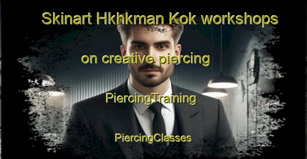 Skinart Hkhkman Kok workshops on creative piercing | #PiercingTraining #PiercingClasses #SkinartTraining-Hong Kong