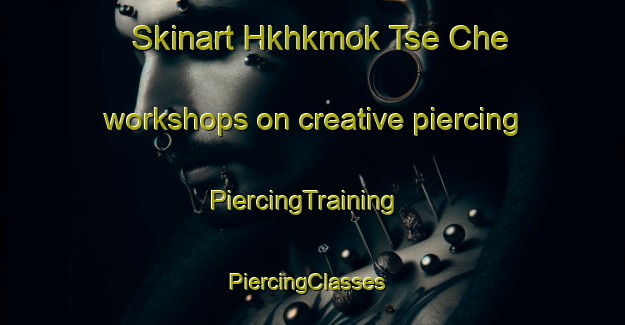 Skinart Hkhkmok Tse Che workshops on creative piercing | PiercingTraining | PiercingClasses | SkinartTraining-Hong Kong