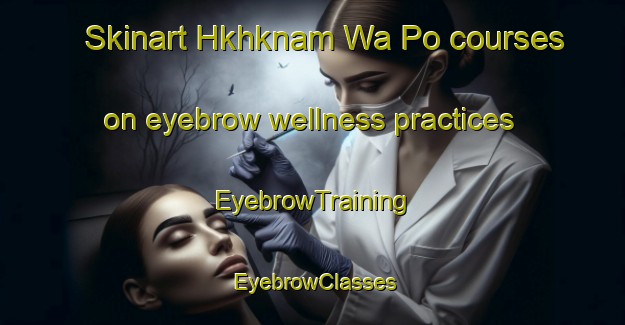 Skinart Hkhknam Wa Po courses on eyebrow wellness practices | EyebrowTraining | EyebrowClasses | SkinartTraining-Hong Kong