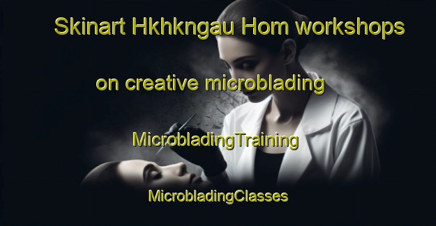 Skinart Hkhkngau Hom workshops on creative microblading | #MicrobladingTraining #MicrobladingClasses #SkinartTraining-Hong Kong