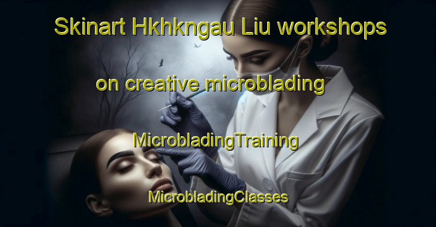 Skinart Hkhkngau Liu workshops on creative microblading | #MicrobladingTraining #MicrobladingClasses #SkinartTraining-Hong Kong