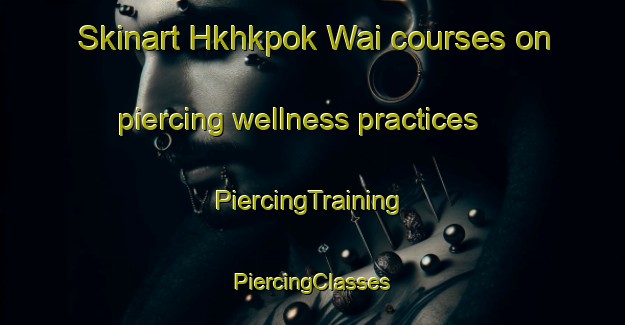 Skinart Hkhkpok Wai courses on piercing wellness practices | #PiercingTraining #PiercingClasses #SkinartTraining-Hong Kong