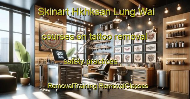 Skinart Hkhksan Lung Wai courses on tattoo removal safety practices | #RemovalTraining #RemovalClasses #SkinartTraining-Hong Kong