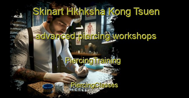 Skinart Hkhksha Kong Tsuen advanced piercing workshops | #PiercingTraining #PiercingClasses #SkinartTraining-Hong Kong