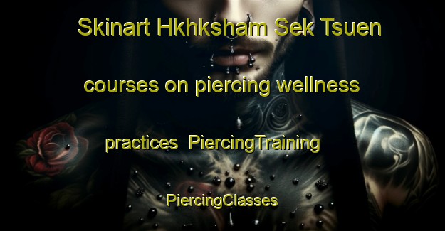 Skinart Hkhksham Sek Tsuen courses on piercing wellness practices | #PiercingTraining #PiercingClasses #SkinartTraining-Hong Kong