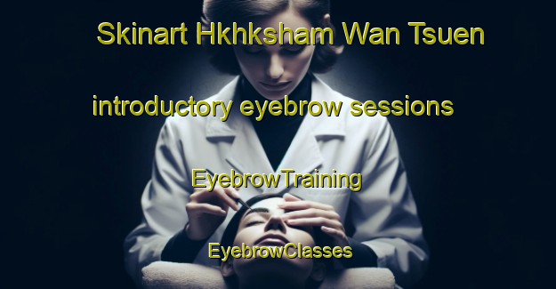 Skinart Hkhksham Wan Tsuen introductory eyebrow sessions | EyebrowTraining | EyebrowClasses | SkinartTraining-Hong Kong