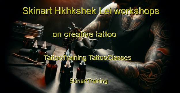 Skinart Hkhkshek Lei workshops on creative tattoo | #TattooTraining #TattooClasses #SkinartTraining-Hong Kong