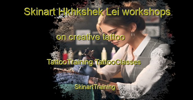 Skinart Hkhkshek Lei workshops on creative tattoo | #TattooTraining #TattooClasses #SkinartTraining-Hong Kong