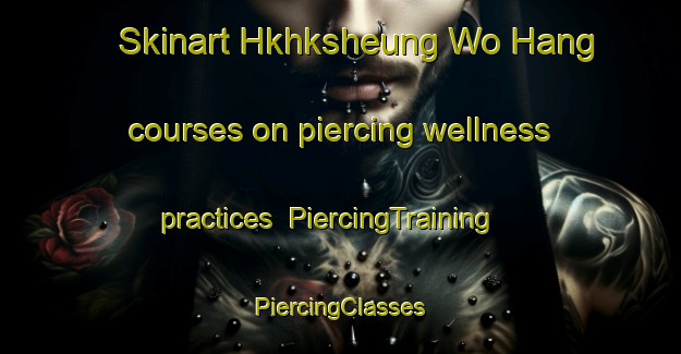 Skinart Hkhksheung Wo Hang courses on piercing wellness practices | #PiercingTraining #PiercingClasses #SkinartTraining-Hong Kong